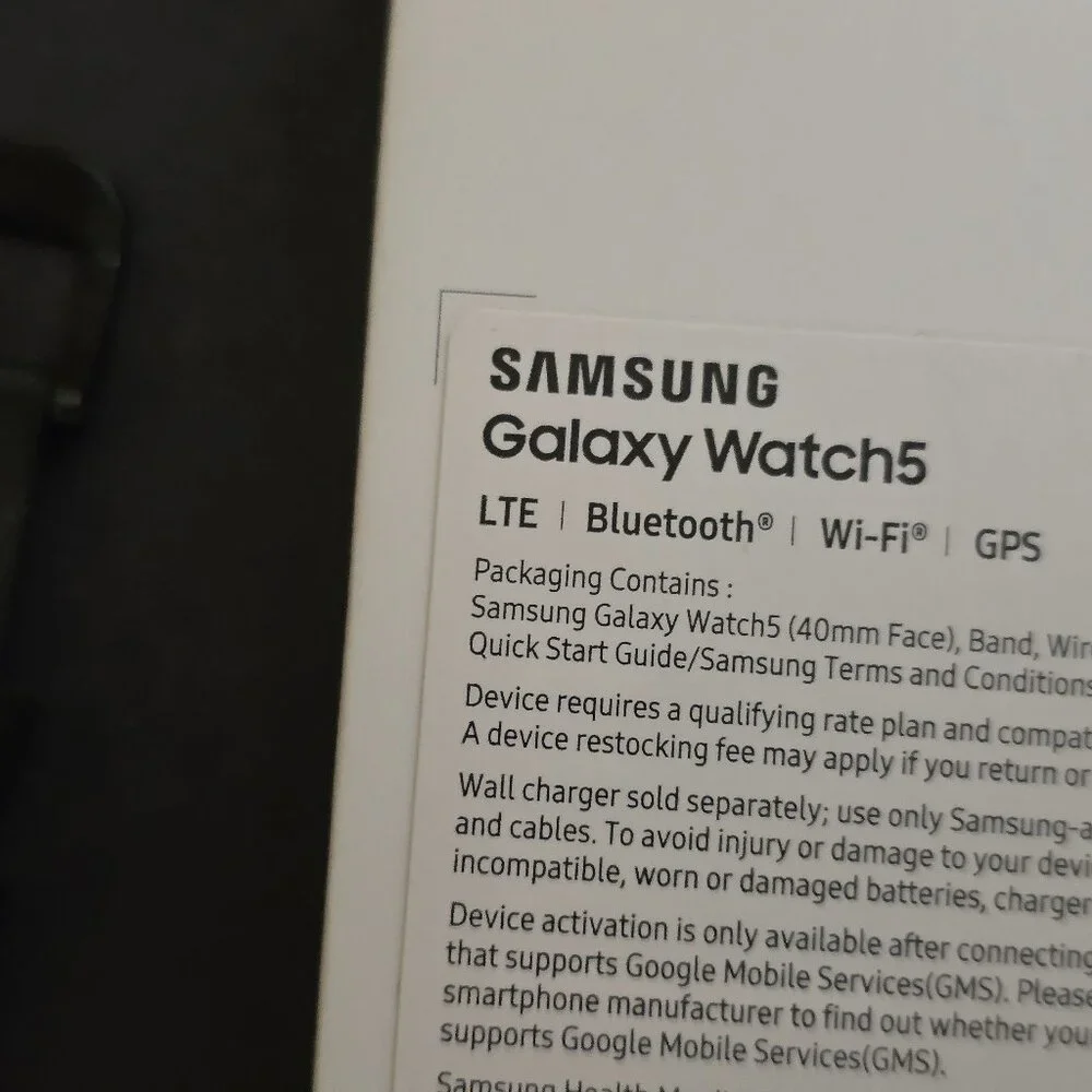 Samsung Galaxy 5 40 mm Silver